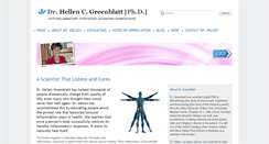 Desktop Screenshot of drhellengreenblatt.info
