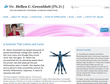 Tablet Screenshot of drhellengreenblatt.info